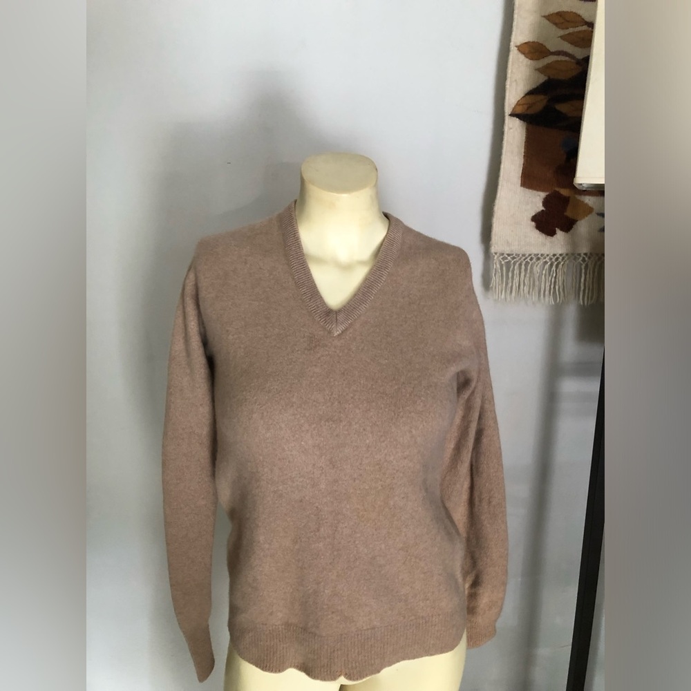 Panda Cashmere light Brown Sweater Size 36